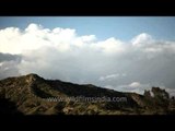 Hollywood Hills in time lapse, with clouds racing by!