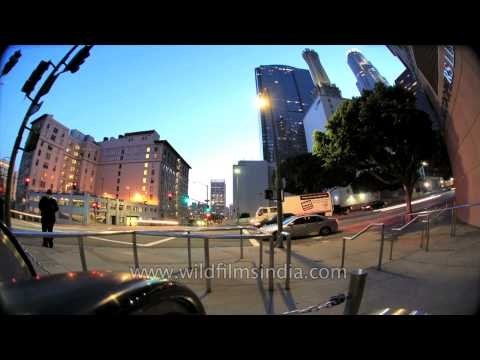 Traffic time lapse of American Streets