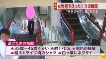 上野の商業施設でひったくり事件　男の防犯カメラ映像公開(13／07／19)