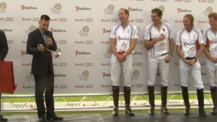 Prince William makes first appearance since birth of son