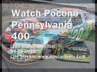 NASCAR Pocono Pennsylvania 400 On 4th Aug 2013