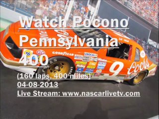 NASCAR at Pocono 04-08-2013 At 1 PM Full HD Streaming Here