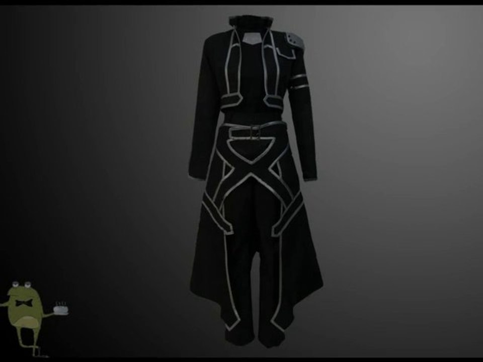 ALfheim Online Costume Kirito Cosplay Jacket