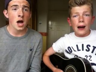 Reprise de No Diggity et Thrift shop par les jeunes George OShea + Lloyd Smallwood. ENORME!