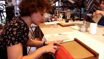 A la rencontre de... Nathalie Lemaitre, Relieur Meilleur Ouvrier de France à Paris
