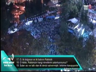 2 Kuran Rahman süresi Kadir 2013