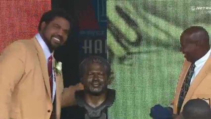 Jonathan Ogden Enshrined in Hall of Fame