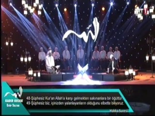 8 Osman Şahin Hakka Kadir süresi Kadir 2013