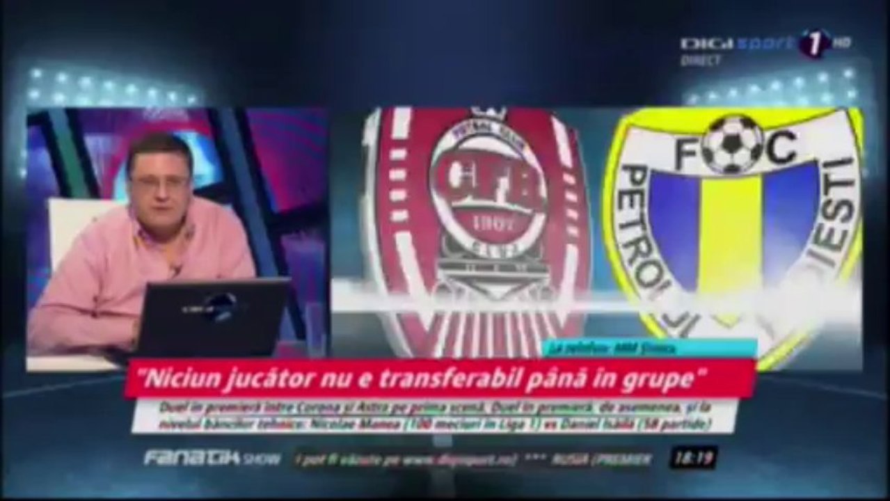 telefon MM Stoica FANATIK SHOW (despre Bourceanu) 04-08-2013
