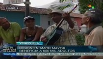 Misión Amor Mayor beneficia a adultos mayores en Venezuela