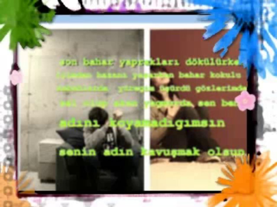 Senin Adın Kavuşmak Olsun Senin Adın SEVİYORUM Olsun