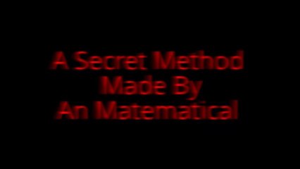 How to win with lotto - A secret method is discovered! - Get rich on lotto