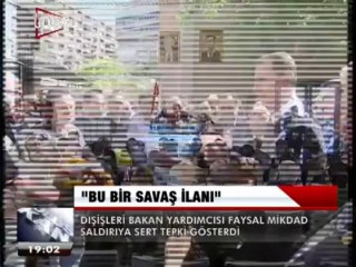 İSRAİL, SURİYE'Yİ VURDU