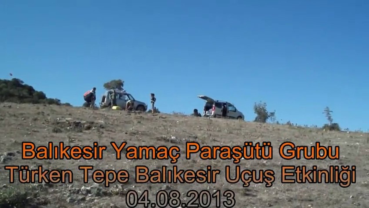 türken tepe uçuşu  04.08.2013