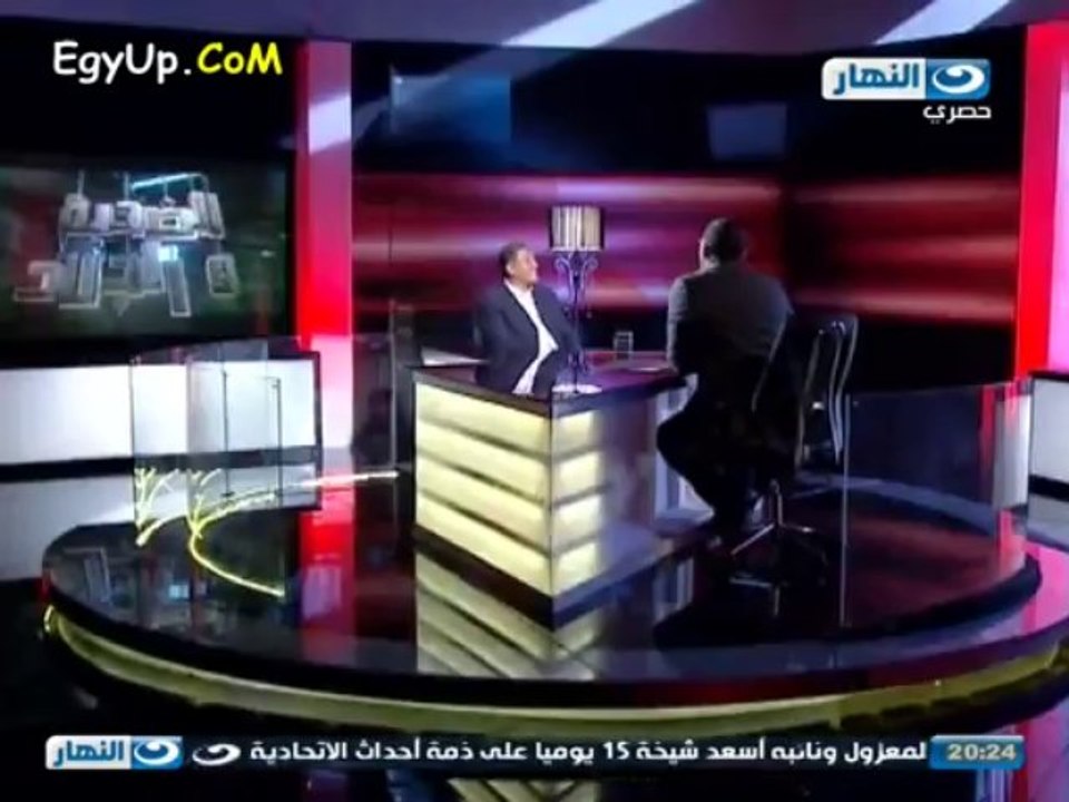 الحلقة 24 .. عفت السادات رئيس حزب السادات الديمقراطى  فى برنامج الضحية والجلاد لـ خالد صلاح