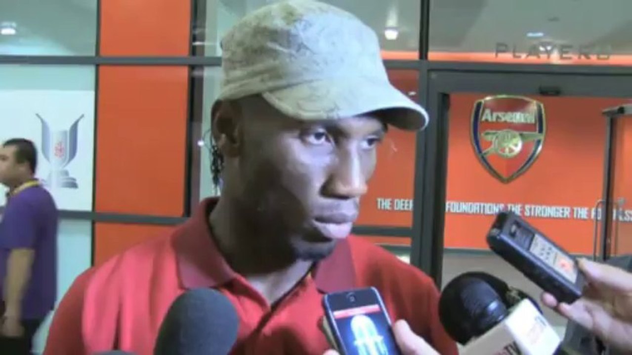 Emirates Cup: Drogba: ''El Arsenal tiene buen equipo''