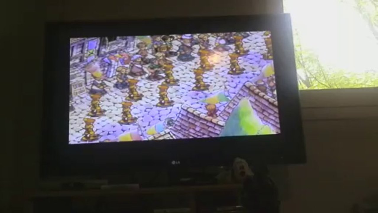 [2] PSP Go + Adaptateur LKV8000 + TV HD 117cm - Test rapide jeux psx/psp/snes