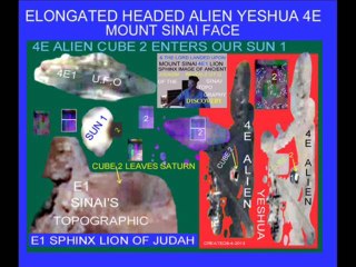 MOUNT SINAI'S CUBE 2  OF NEW JERUSALEM LEAVES SATURN