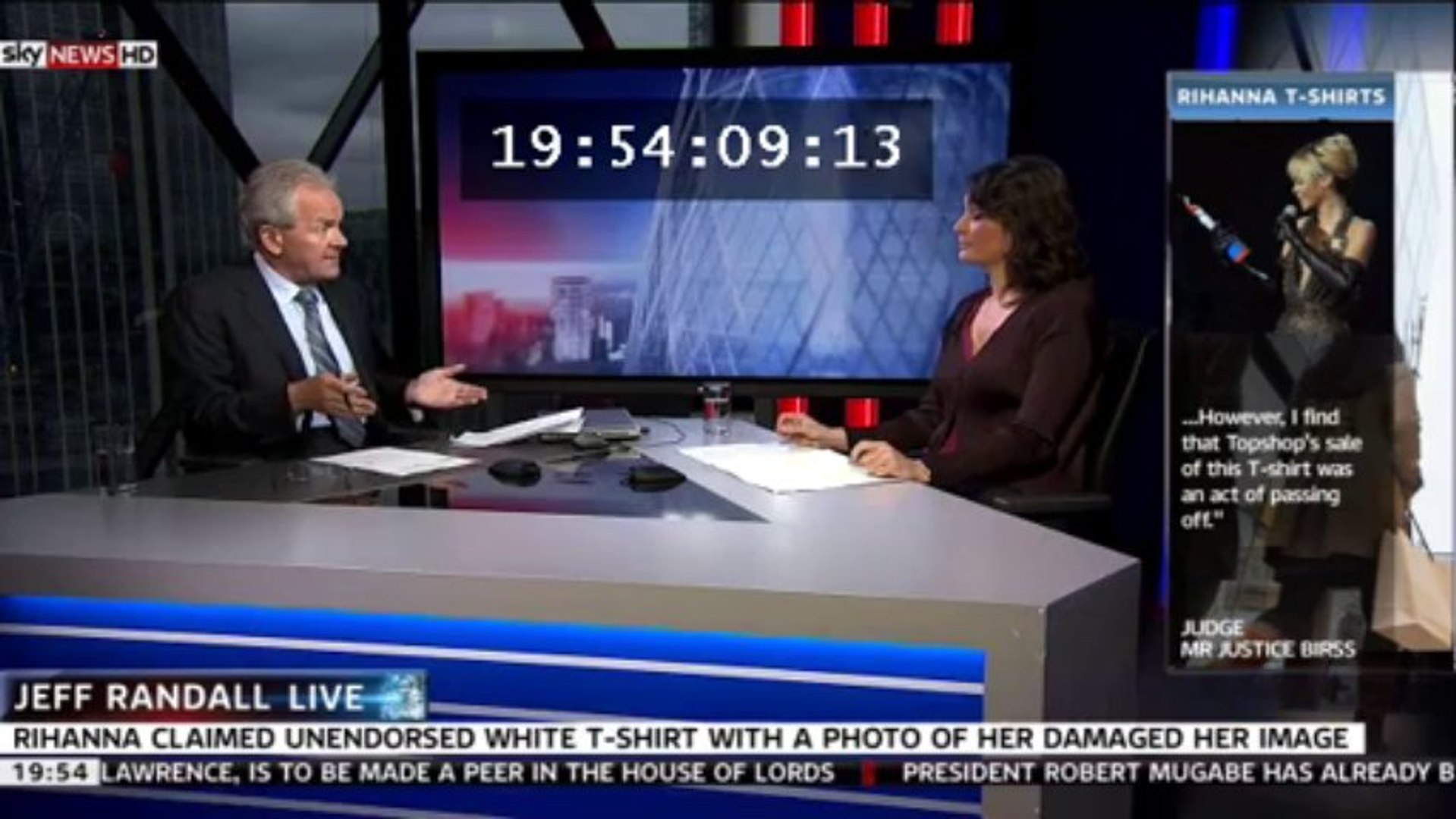 Crefovi's Annabelle Gauberti interviewed live on Rihanna Topshop case - Sky  News - video Dailymotion