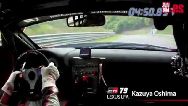 Lexus LFA en las 24 horas de Nürburgring