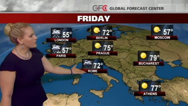 European Vacation Forecast - 08/04/2013