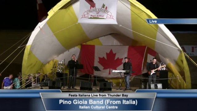 Pino Gioia Band at Festa Italiana 2013 - Thunder Bay Ontario, Canada