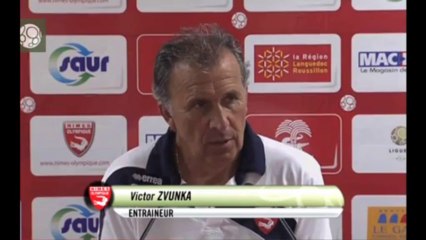 J01 NIMES/CRETEIL réactions aprés match