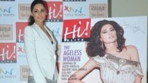 Nargis Fakri Unveils HI! Blitz Magazine Latest Issue !