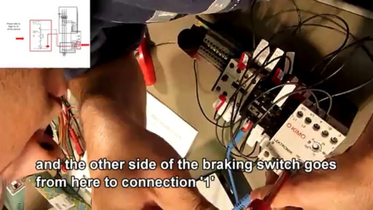 Installing  DC injection braking unit