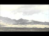 Time lapse : Clouds passing over the mountains