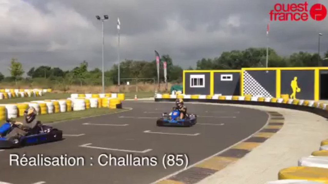 Des petits pilotes au karting - Challans