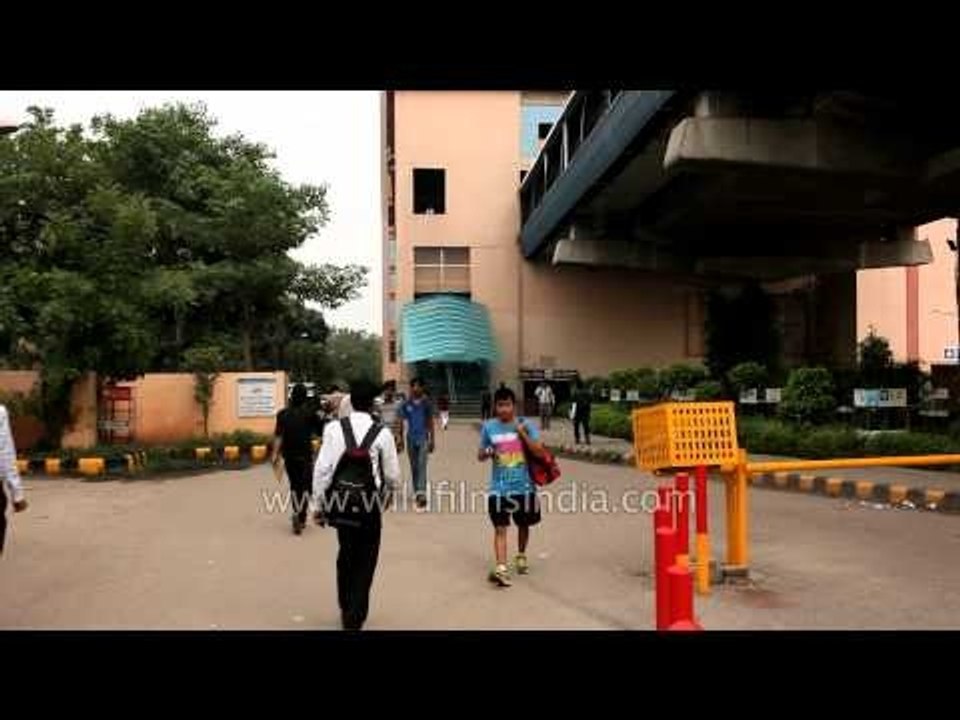Entry - Pragati Maidan Metro Station