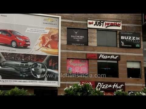 Various shopping outlets at DLF City Centre