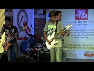 Progressive Rock band at Delhi Haat