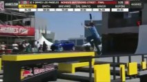 Rachel Reinhard se casse le bras en skateboard au X Games Los Angeles 2013