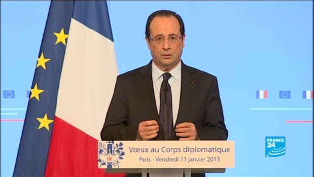 La France prête à «arrêter l'offensive» des islamistes, affirme François Hollande