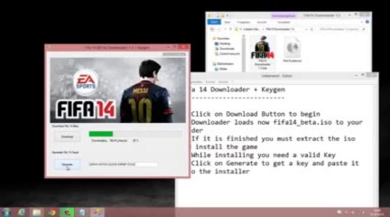 FIFA 14 [BETA] Downloader + Keygen - August 2013 - DIRECT DO