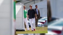 New Dad Prince William Makes His First Appearance at Charity Polo Match