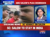 Abu Salem's plea dismissed