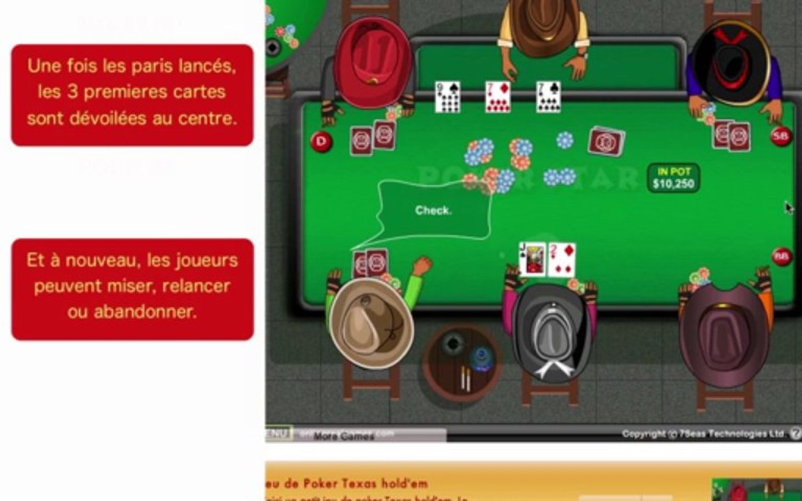 Tutorial de jeu de Poker