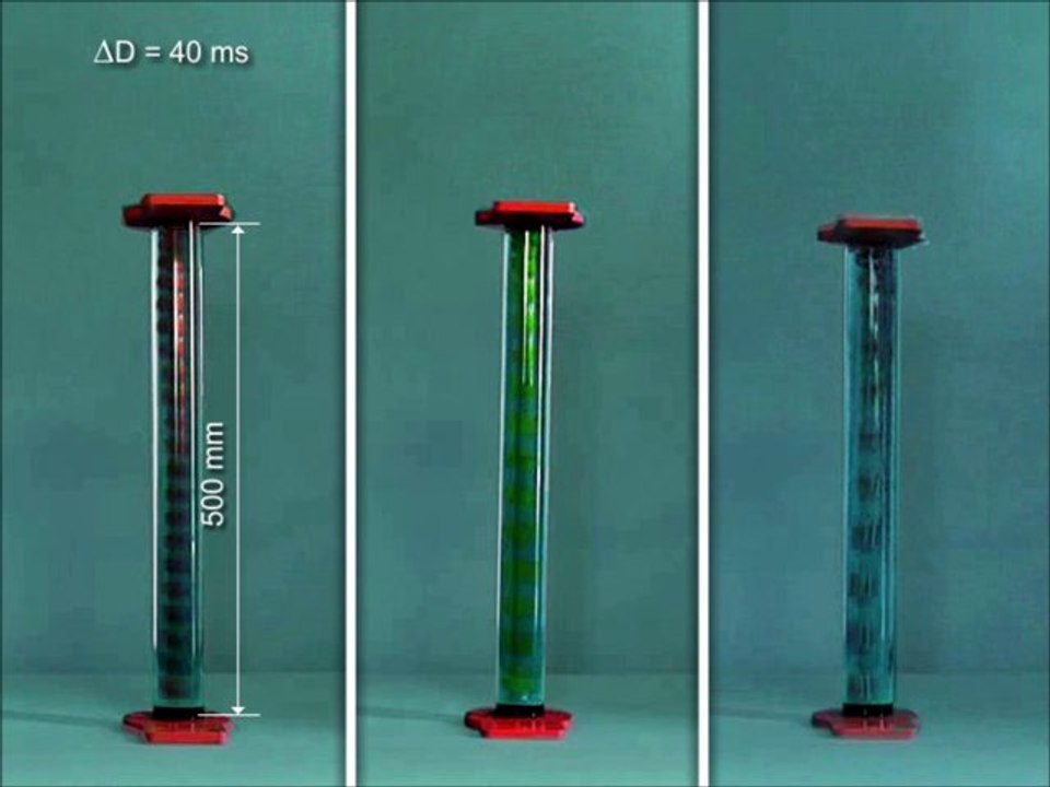 Chute dans un fluide