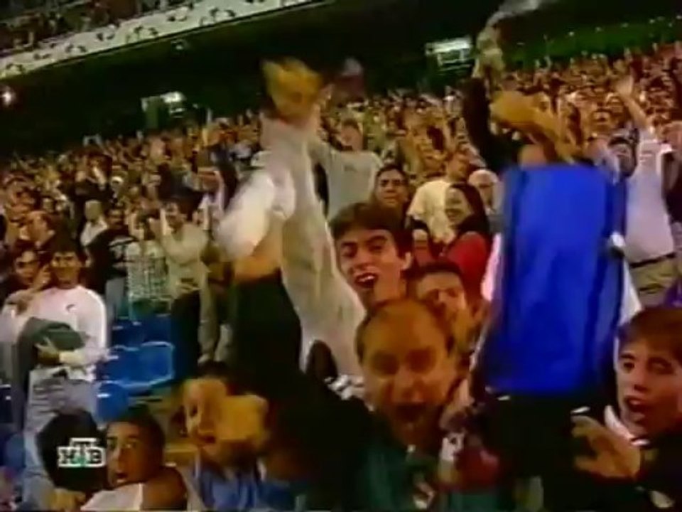 ЛЧ 2001-2002 1-й гр. раунд 3 тур  Реал-Андерлехт  (обзор НТВ)