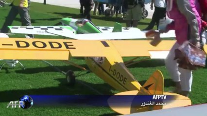 طائرة  يديوية تحلق في الأجواء الصينية