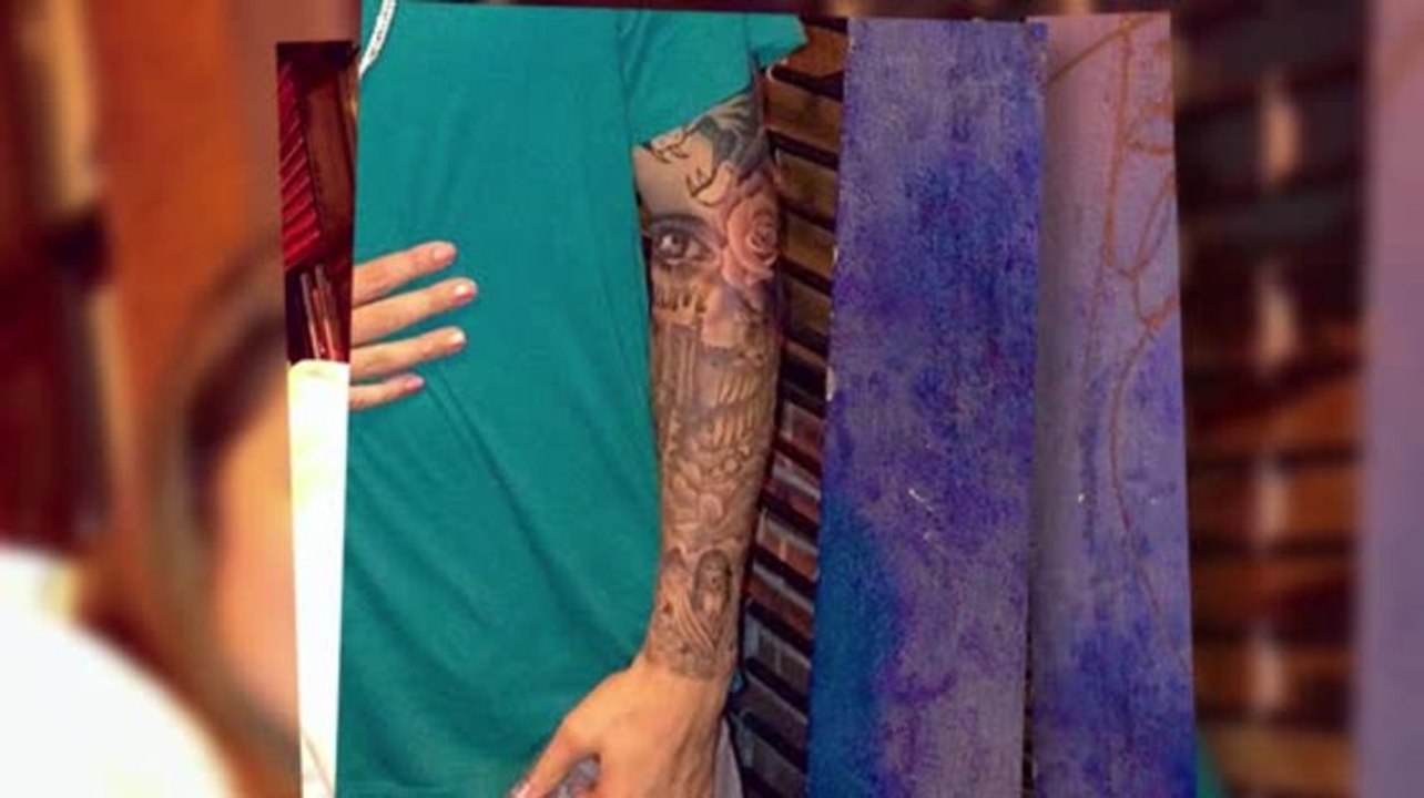 Justin bieber lässt ganzen arm tätowieren