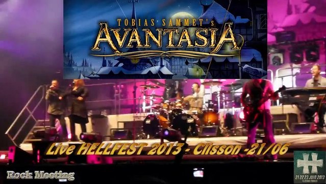 AVANTASIA HELLFEST 2013 Reach Out for the Light with Mickael Liske (Unisonic) Clisson 21/03/2013