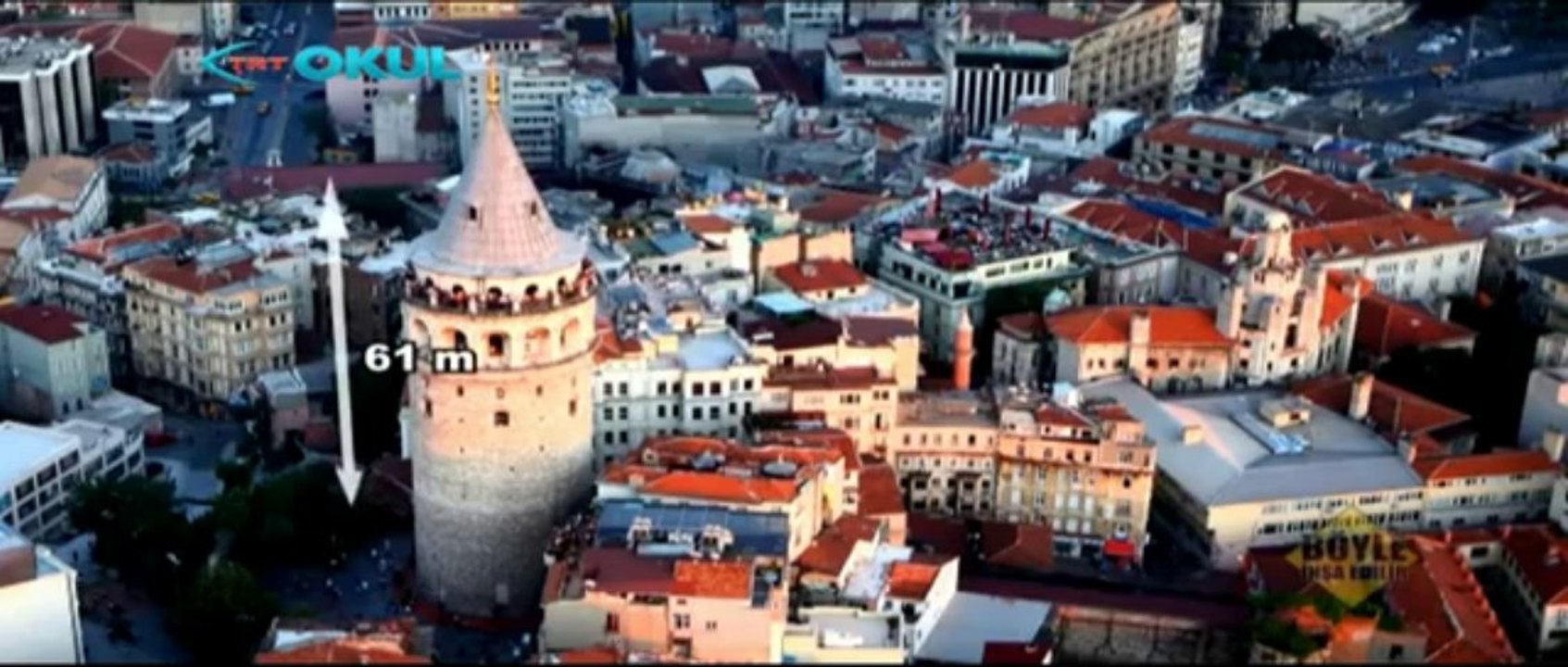 Galata Kulesi - Böyle İnşa Edilir TRT Okul'da
