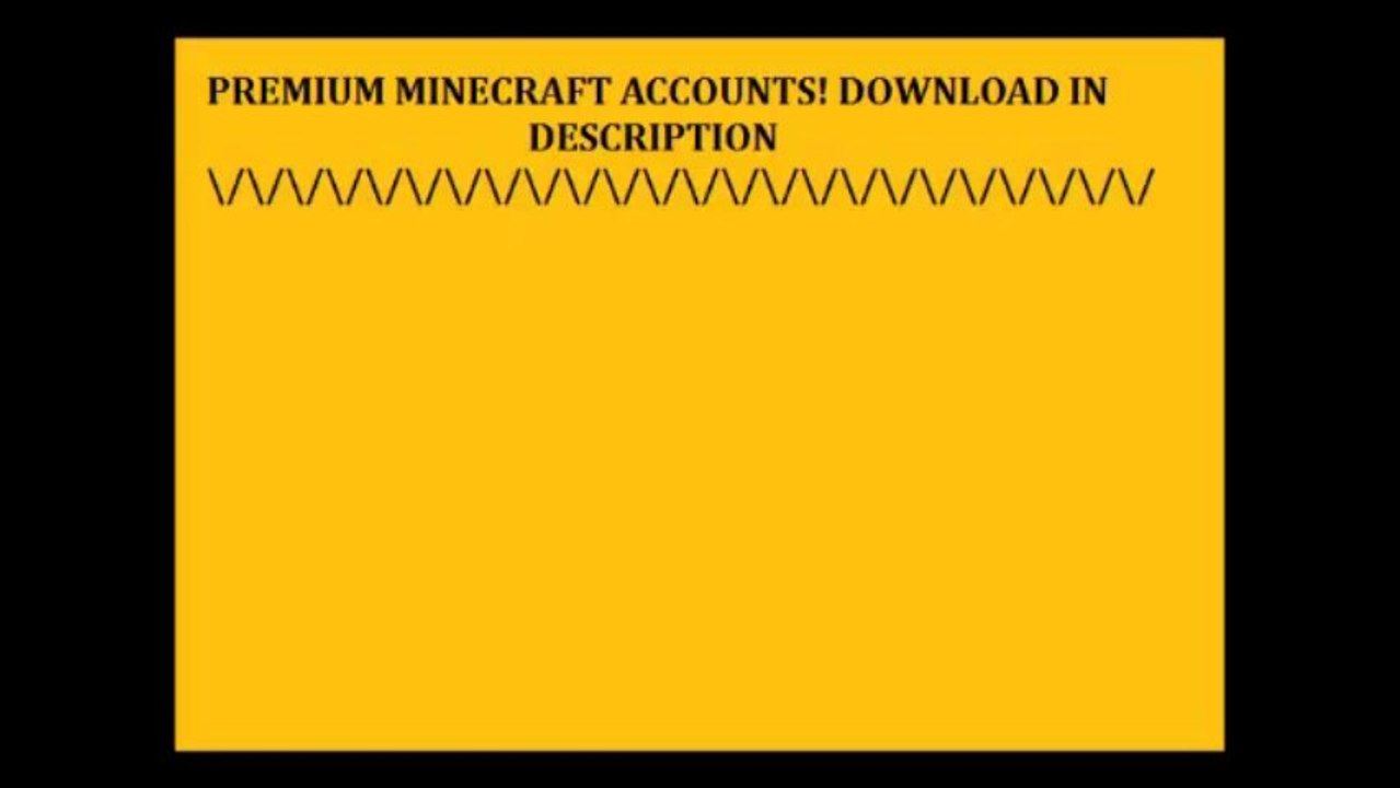 Free Minecraft Premim Account Creator Darmowe Konto Premium Minecraft