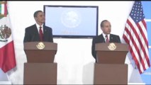 Obama/Calderón Joint Press Conference