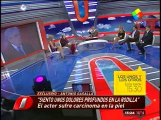 La salud de Antonio Gasalla