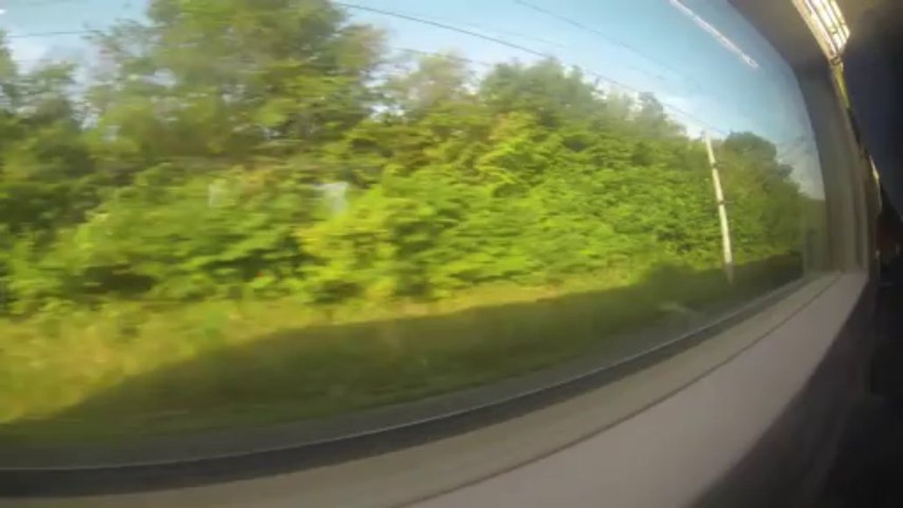 eine Fahrt mit den ICE nach Hannover